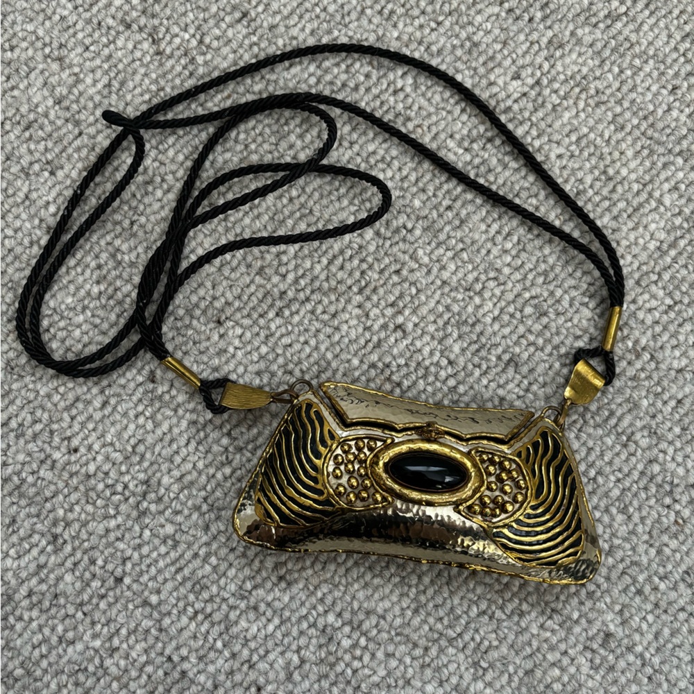 80s Metal Evening Bag
